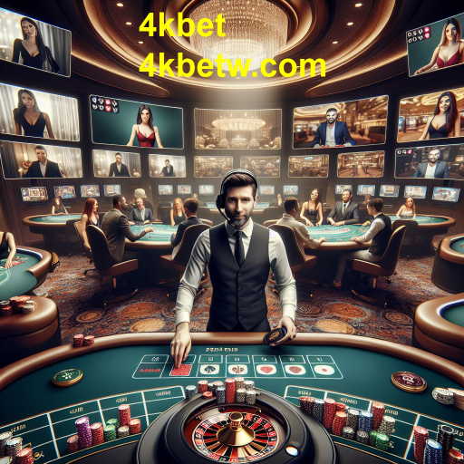 Cassino Ao Vivo: A Experiência Autêntica da 4kbet